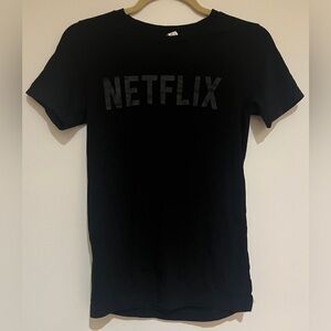 Bella Canvas Men's Black Netflix Tee